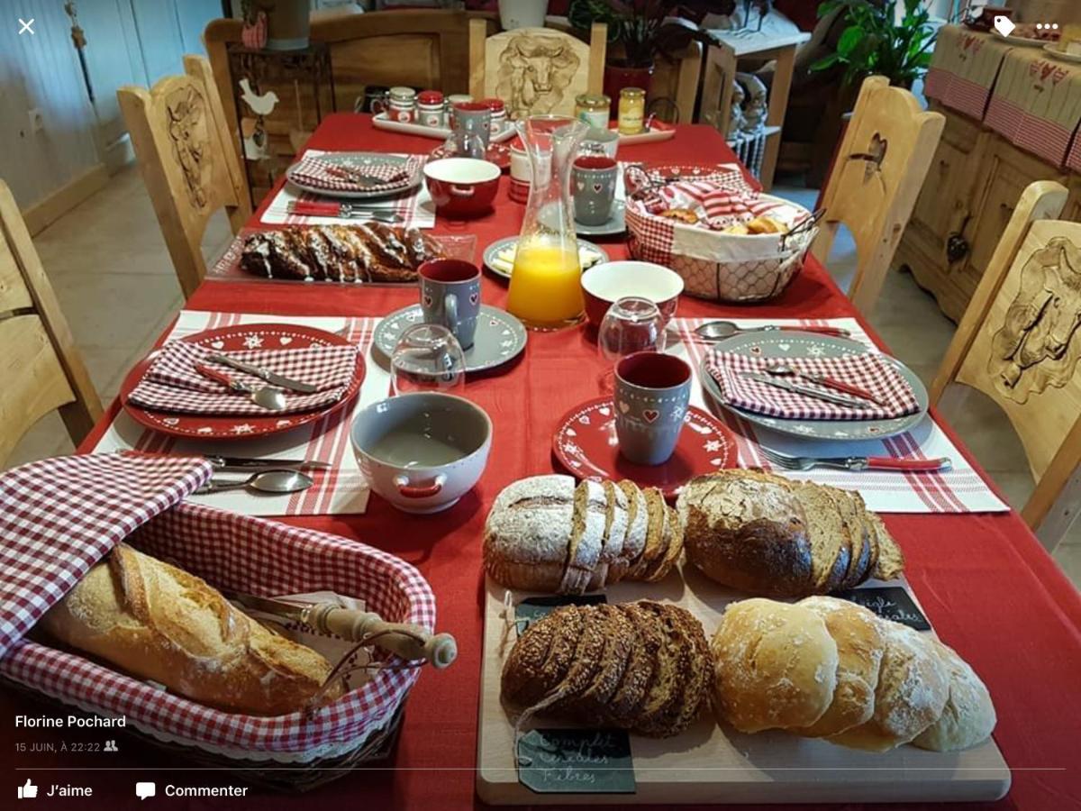 La Ferme De La-Haut B&B Le Haut-du-Them Екстериор снимка